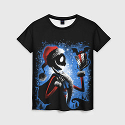 Женская футболка Плохой санта 2022