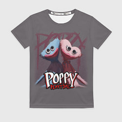 Женская футболка ХАГГИ ВАГГИ ПАРОЧКА - POPPY PLAYTIME