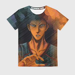 Женская футболка Дайки Аомине Баскетбол Куроко