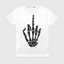 Футболка женская Fuck you,чел, цвет: 3D-принт