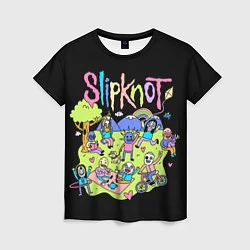 Футболка женская Slipknot cuties, цвет: 3D-принт