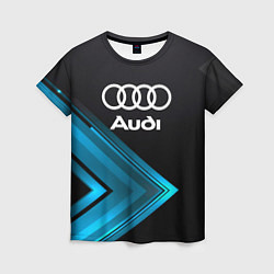 Футболка женская Audi Sport, цвет: 3D-принт
