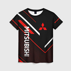 Женская футболка Митсубиси, Mitsubishi Спорт