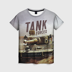 Футболка женская Forces Tank, цвет: 3D-принт