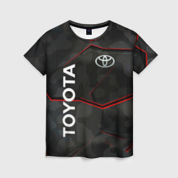 Футболка женская Toyota sport auto, цвет: 3D-принт