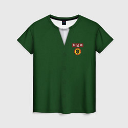 Футболка женская Hyosan High School uniform, цвет: 3D-принт