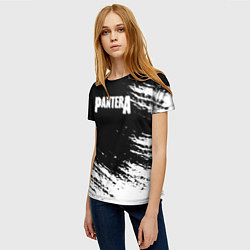 Футболка женская Pantera Logo, цвет: 3D-принт — фото 2