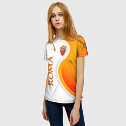 Футболка женская Рома, цвет: 3D-принт — фото 2