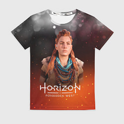 Футболка женская Horizon Fire Aloy, цвет: 3D-принт