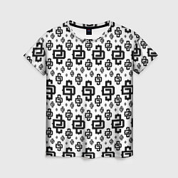 Футболка женская White Pattern Dope Camo Dope Street Market, цвет: 3D-принт