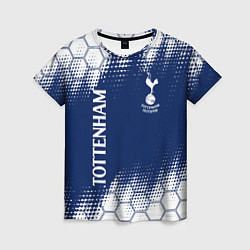 Футболка женская TOTTENHAM HOTSPUR Тоттенхэм, цвет: 3D-принт