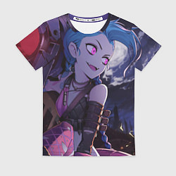 Футболка женская Jinx-Jinx, цвет: 3D-принт