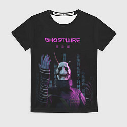 Футболка женская Игра GhostWire, цвет: 3D-принт