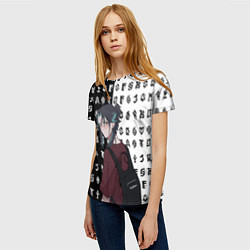 Футболка женская СТУДЕНТ СЯО ГЕНШИН ИМПАКТ, цвет: 3D-принт — фото 2