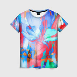 Футболка женская Fashion floral pattern, цвет: 3D-принт