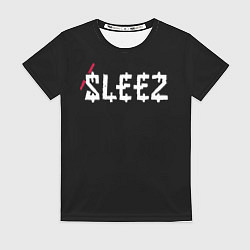 Футболка женская SosMula City Morgue - SosMula Type C Sleez, цвет: 3D-принт