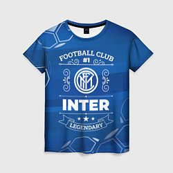 Футболка женская Inter FC 1, цвет: 3D-принт