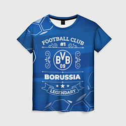 Футболка женская Borussia FC 1, цвет: 3D-принт