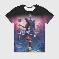 Футболка женская Lost in Random, цвет: 3D-принт
