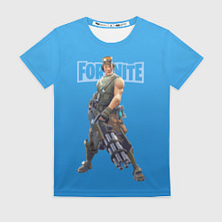 Футболка женская Fortnite Recon Scout Video game Разведчик, цвет: 3D-принт