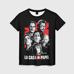 Женская футболка Бумажный дом La Casa De Papel