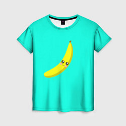 Футболка женская Я - банан, цвет: 3D-принт