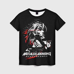 Футболка женская Metal Gear Rising - game hero, цвет: 3D-принт