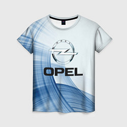 Футболка женская Opel - logo, цвет: 3D-принт