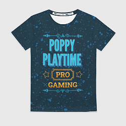 Футболка женская Игра Poppy Playtime: pro gaming, цвет: 3D-принт