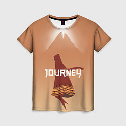 Футболка женская Journey арт, цвет: 3D-принт