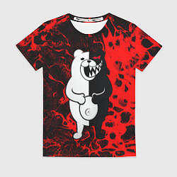 Футболка женская Monokuma laughter, цвет: 3D-принт