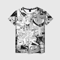 Женская футболка Да я паук и что с того pattern
