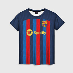 Футболка женская Педри Барселона форма 20222023, цвет: 3D-принт