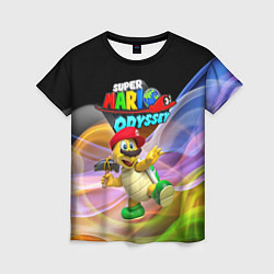 Футболка женская Super Mario Odyssey - Hero turtle Koopa Troopa, цвет: 3D-принт
