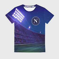 Футболка женская Napoli ночное поле, цвет: 3D-принт