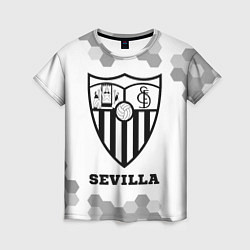 Футболка женская Sevilla sport на светлом фоне, цвет: 3D-принт