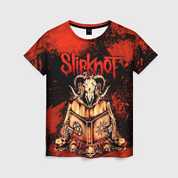 Женская футболка Slipknot - баран