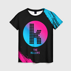 Футболка женская The Killers - neon gradient, цвет: 3D-принт