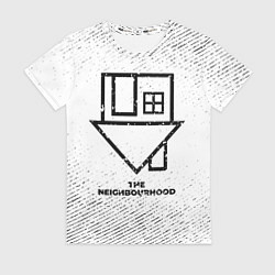 Футболка женская The Neighbourhood с потертостями на светлом фоне, цвет: 3D-принт