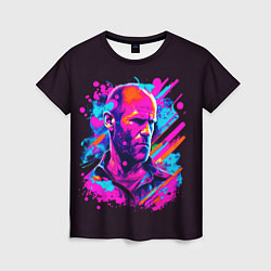 Футболка женская Jason Statham - pop art, цвет: 3D-принт