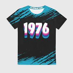 Футболка женская Made in 1976: vintage art, цвет: 3D-принт