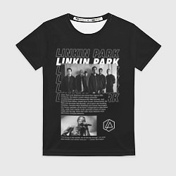 Футболка женская Linkin Park Chester Bennington, цвет: 3D-принт