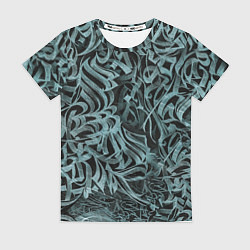 Футболка женская Каллиграфический, цвет: 3D-принт