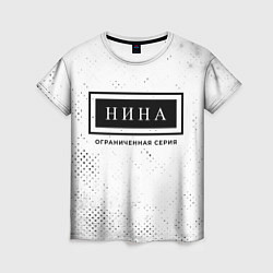 Футболка женская Нина: ограниченная серия, цвет: 3D-принт