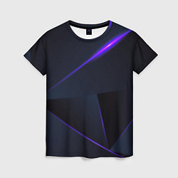 Футболка женская Geometry stripes neon stiil, цвет: 3D-принт