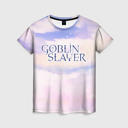 Женская футболка Goblin Slayer sky clouds
