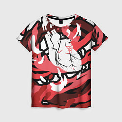 Женская футболка The Bloody Heart