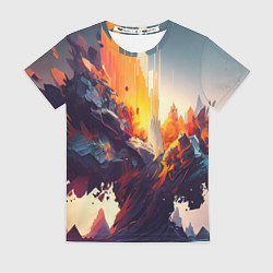 Футболка женская Красивый апокалипис, цвет: 3D-принт