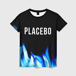 Футболка женская Placebo blue fire, цвет: 3D-принт