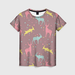 Женская футболка Газели